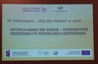 W bibliotece...daj się złapać w sieć